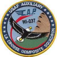 Abzeichen La Crosse Flugstaffel USAF Auxiliary CAP